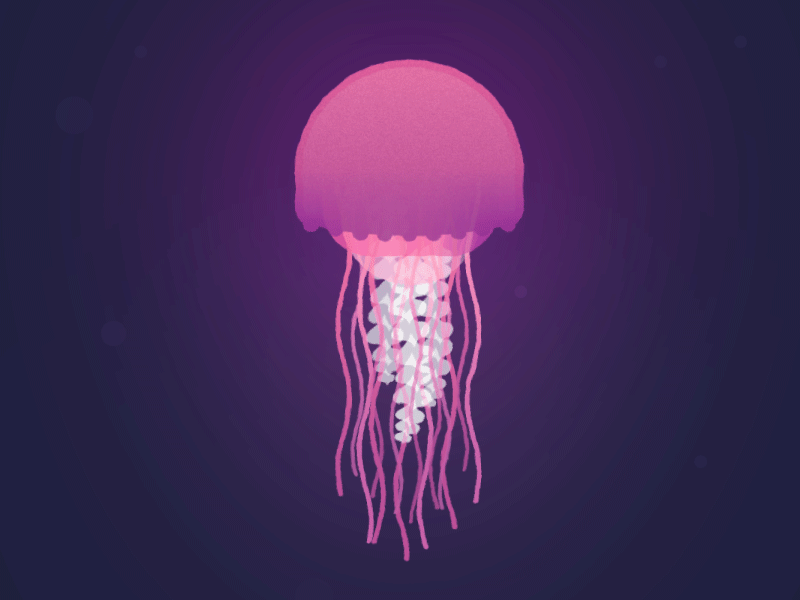 Jellyfish animation gif jellyfish loop