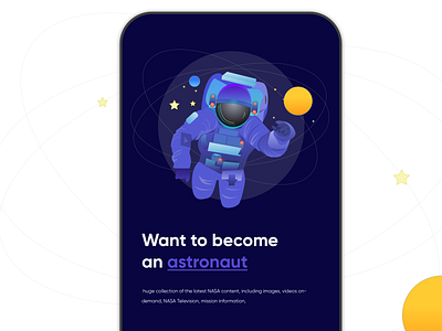 astronaut android astronaut branding creative design illustration logo space typography ui ux website
