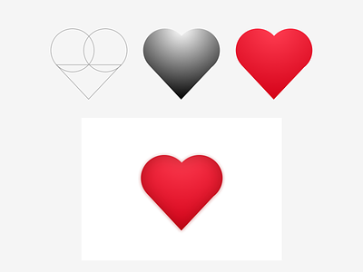 <3 illustration heart icon iconart logo design love simple shapes