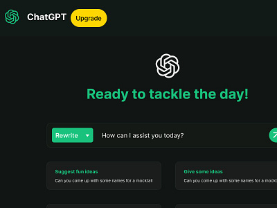 ChatGpt -Redesign