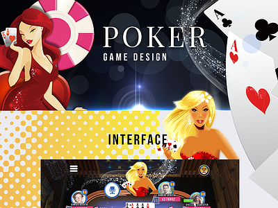 Poker playingcards poker game uiux