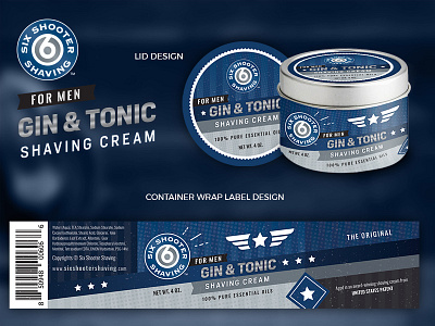 Shaving Cream Packaging Design