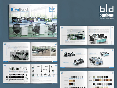 Bench One Product Catalog catalog design catalogue publishing