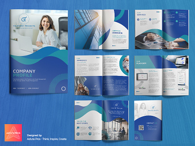 Company Profile - Talavera Projects company profile graphic design layout format profile design