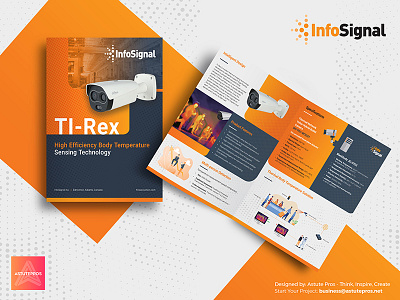 InfoSignal Bifold Brochure a4 brochures brochure brochure design brochure mockup brochure template graphic design graphicdesign layout format print print design