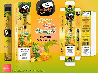 Mango Peach Pineapple Mockup adobe indesign adobe photoshop graphic design graphicdesign illustration layout format package mockup packagedesign packages packaging packaging mockup print print design