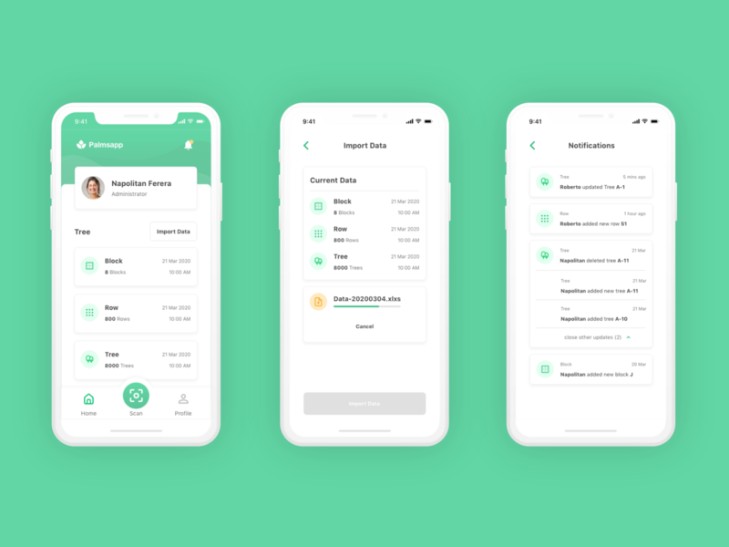 Palmsapp - Palm Oil Management App Project by Mario Yaputra on Dribbble