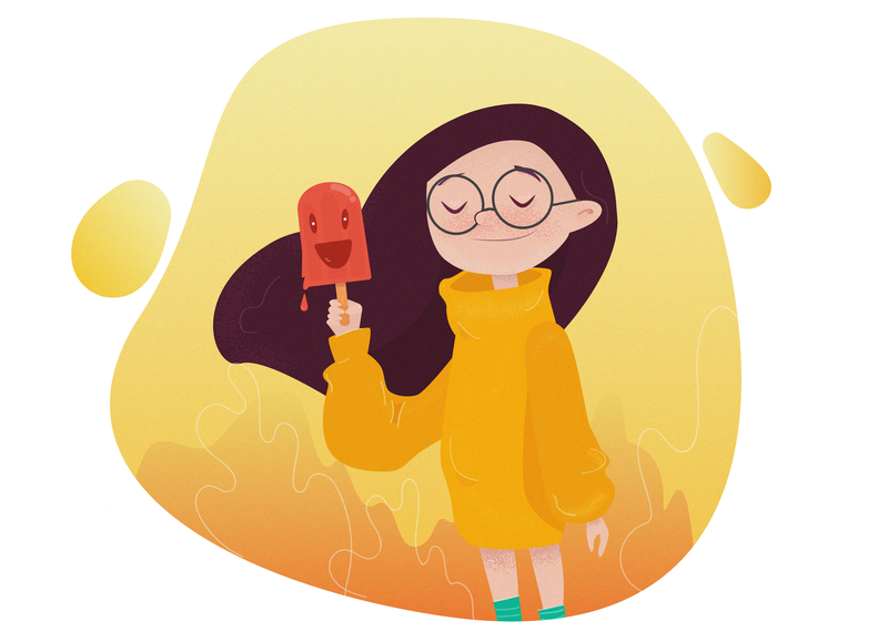 Hot Summer by Katerina Shukaieva on Dribbble