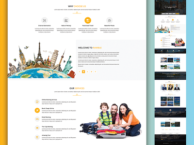 Travels Agency Template