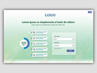 Login page design graphic design login login page ui ux visual design website