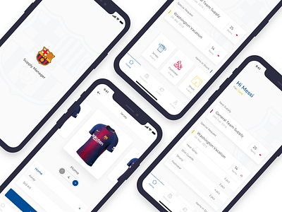 Sport UI Challenge - FC Barcelona Supply Manager