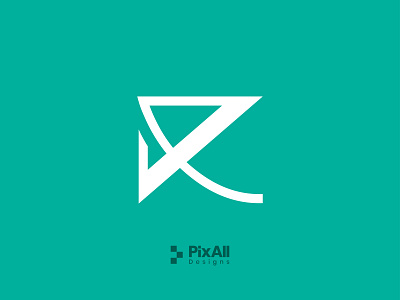 Letter K and R Logo