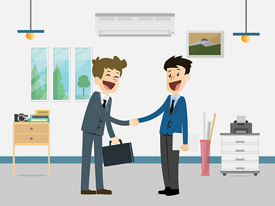 Meeting business meet handshake meeting