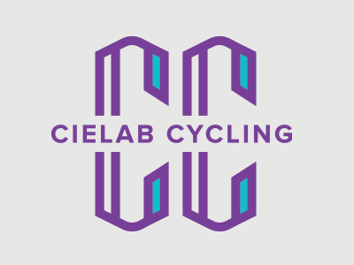 Logo for a cycling community bycycle cycling logo