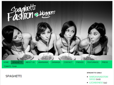 Spaghetti Fashion bloggers