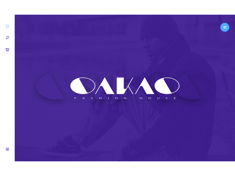 Oakao clothing fashion products webpage