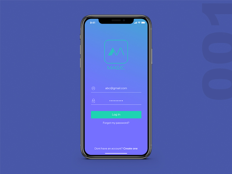 Daily UI #001 - Sign up / Log In by Madhusudhan on Dribbble