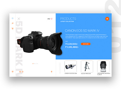 Daily UI #012 - Single Product dailyui interaction design. single product uiux webpage