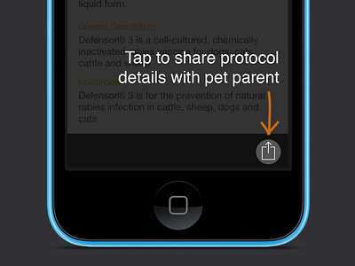 Coachmarks arrow bottom button coachmarks help helping text iphone share