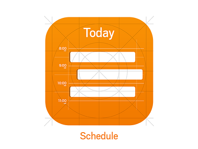 Schedule appicon application calendar guides icon iphone lines meet meeting schedule scheduling timeline