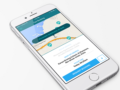 Booking address booking callout confirm ios iphone map nearby pin request search taxi