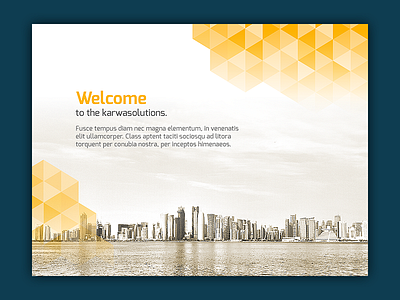 Presentation Template/title page heading microsoft office page paragraph powerpoint pptx presentation shapes skyline title triangle