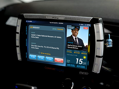 Meter UI Design buttons cab design driver drop fares job meter pick taxi