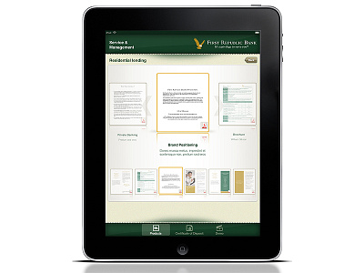 PDF Viewer - Full View apple bank brochure view documents ipad ipad pro pages pdf read reader reading viewer