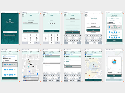 Workflow application design iphone prototype ui userflow ux workflow