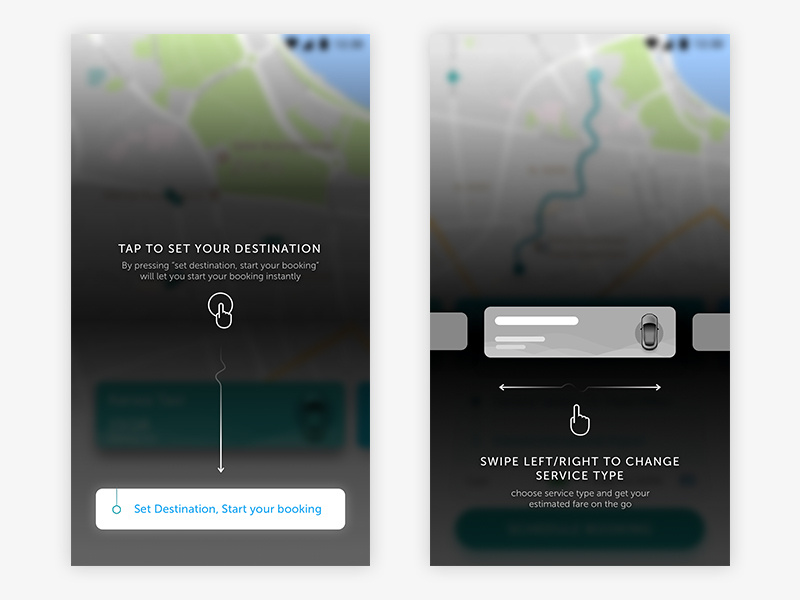 Coachmarks by Danish Rehman on Dribbble