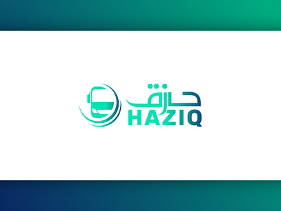 Arabic Logo arabic gradient illustration logo logodesign sketch transport