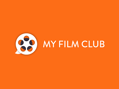 MyFilmClub film icon logo reel tape