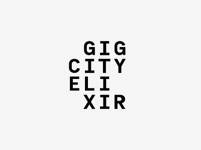 logos gigcityelixir mark