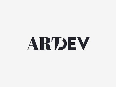 logos artdev wordmark