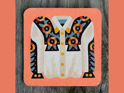 Nucleus Coaster - Nathan Turk draw drawing illustration painting shirt