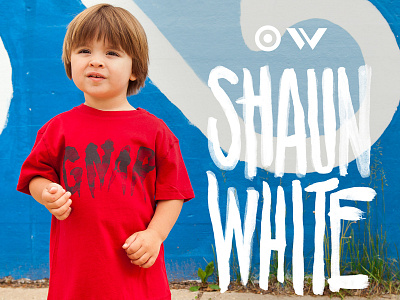 Target Shaun White - GNAR drawing ink kids lettering shaun skate target type typography watercolor wave white