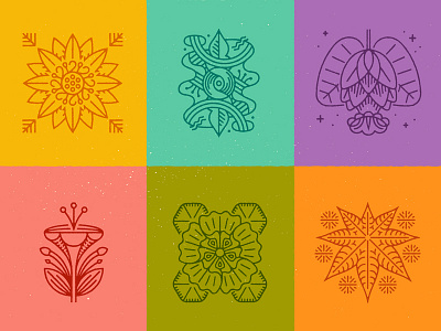 Jolby & Friends - Spring Quarterly Seed Bag Icons