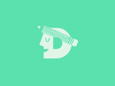 Jolby & Friends - Doodle Night! alphabet d design drawing glyph illustration letter logo