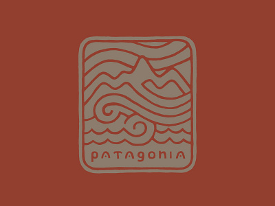 Patagonia Hat Graphic apparel design drawn graphic hat illustration jolby logo patagonia