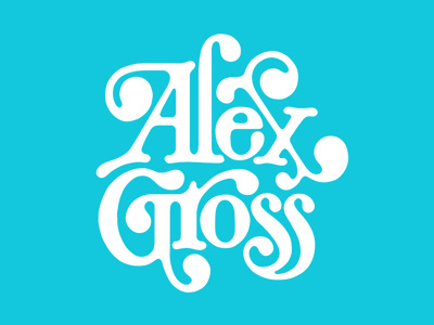 Alex Gross - Hi-Fructose Magazine alex gross hi fructose lettering magazine titling typography
