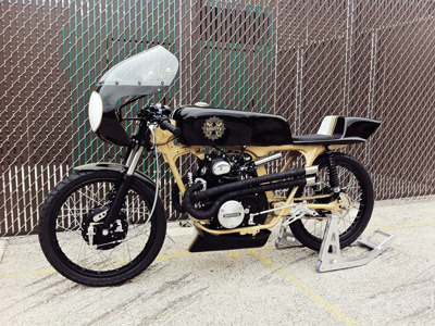 Twin Cylinder Saints Motorcycle