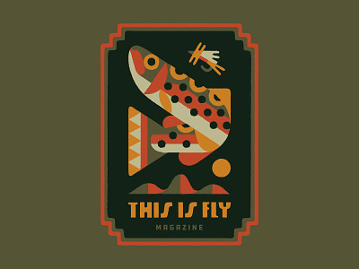 THIS IS FLY Magazine art design fish illustration lettering nature nature illustration type typography