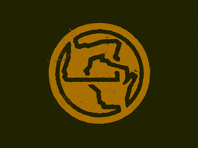 Oregon X Wisconsin - Lockup Logo