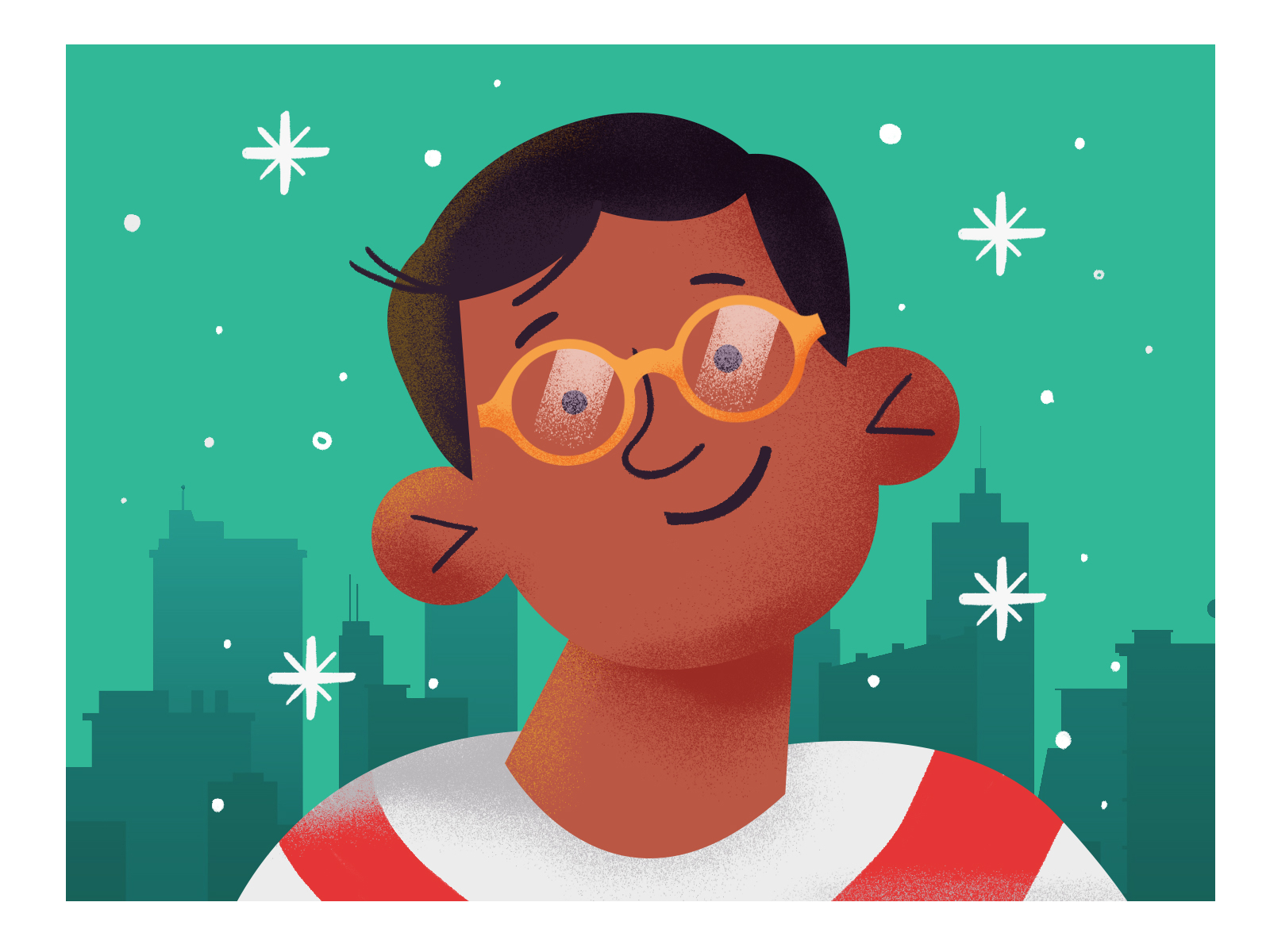 holidays-are-coming-by-ana-hill-on-dribbble