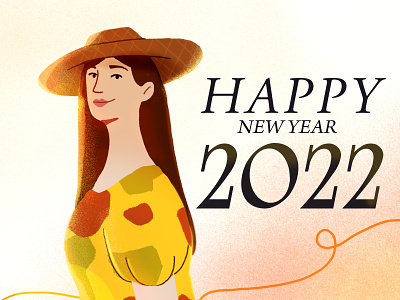 New Year 2022 branding illustration character design character illustration illustration motion design styleframes perfumes styleframe