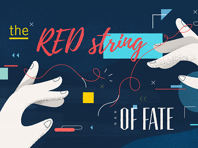 Red String of Fate fate illustration japan red string styleframe