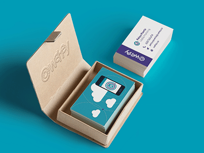 Wehey Business Cards logo mobile redesign ux ui icon logo design design graphic design corporate app card