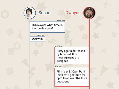 Daily UI #013 - Direct Messaging