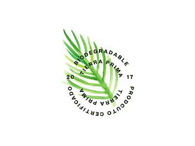 Tierra Prima branding design green illustration logo stamp