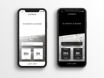 Moon Travel App app design mobile design moon space travel ui ux webdesign